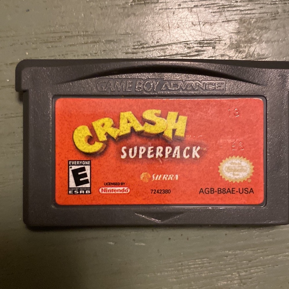 Game boy Advanced games